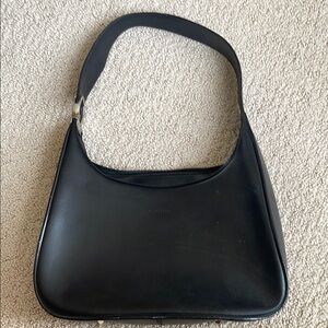 Oroton Black Shoulder Bag, used condition
